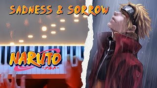 Naruto  Sadness amp Sorrow  ORCHESTRAL Piano Cover [upl. by Airegin]