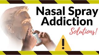 Nasal Spray Addiction  How To Treat Rebound Congestion  Rhinitis Medicamentosa Relief 2021 [upl. by Goldstein206]