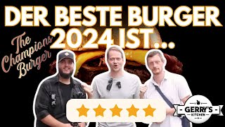 Der GewinnerBurger 2024 🍔  Champions Burger  Gerrys Kitchen [upl. by Eward]