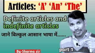 what is article in english  definite articles and indefinite articles  Excellent20 is live [upl. by Sivrup]