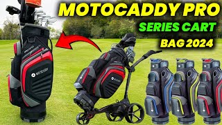 motocaddy pro series cart bag 2024 Premium Cart Golf Bag by Motocaddy [upl. by Lodmilla]