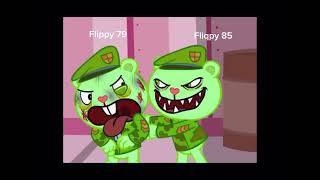 HTF Flippy Vs Fliqpy With Healthbars Final Fight [upl. by Infeld]