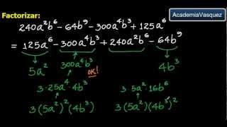 Factorización de Cubo Perfecto de Binomios Ejercicio 1 [upl. by Ezequiel]