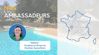 Nathalie  Camping Les Gorges Du Chambon  Charente [upl. by Menendez243]