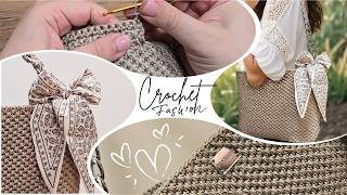 🌸 CROCHET VERSION BOUTIQUE TOUT SIMPLEMENT IRRESISTIBLE  🌸 TUTO FACILE amp RAPIDE MamieCrochet [upl. by Iruyas294]