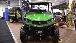 2017 John Deere Gator XUV 590i S4 Utility ATV  Walkaround  2016 Toronto ATV Show [upl. by Samuelson]