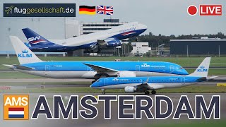 Schiphol 🇳🇱 Livestream Airport Amsterdam  Mittwoch 9102024 airportlive [upl. by Gnot]