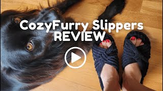 CozyFurry Slippers REVIEW  Perfect for summer [upl. by Ayeka]