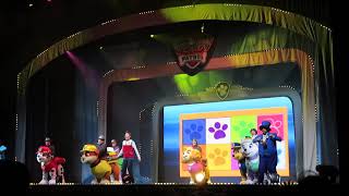 Pat Patrouille Paw Patrol Pop pop boogie Le spectacle 29 fev 2020 Lyon [upl. by Schick]