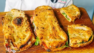 How To Make PANUOZZO NAPOLETANO A Delicious Neapolitan Pizza Sandwich Thats Easy To Make At Home [upl. by Malet]