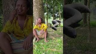 Anaconda attack a men 251 vfx snake virals anaconda shorts videos [upl. by Helenka]