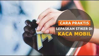 SAHABAT CERDIK  Cara Praktis Lepaskan Stiker di Kaca Mobil Ala Diandra Gautama bersama Daihatsu [upl. by Tiana24]