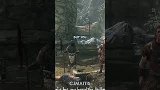 Skyrim Brainrot is crazy 🤣 fyp brainrot skyrim elderscrolls funny gaming shorts twitch [upl. by Patti]