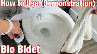 Bio Bidet How to Use with Demonstration [upl. by Sverre154]