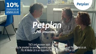 Petplan  Dog TV Ad Jan 2024 20s [upl. by Nivlac]