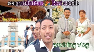 Best Wedding vlog  Congratulations 🎉 Inatoli amp Laxmikant ❤️ Best Couple geangphongnaga [upl. by Leamiba]