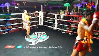 Denpayak Saksomchay red Vs Rodsing SWachara blue WaiKru 55 kilos Antza Thaiboxing [upl. by Watkins249]