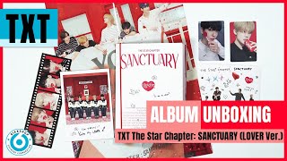 UNBOXING TOMORROW X TOGETHERTXT The Star Chapter SANCTUARY LOVER Ver [upl. by Yaned402]