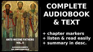 AnteNicene Fathers Vol II 15 📚 By Alexander Roberts James Donaldson FULL Audiobook [upl. by Bensky968]