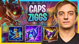 CAPS IS SO CLEAN WITH NEW META ZIGGS MID  G2 Caps Plays Ziggs Mid vs Xerath Season 2023 [upl. by Eniksre574]