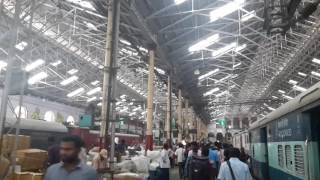 Chennai Central Railway Station  Tamil Nadu  India [upl. by Hukill]