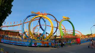 Olympia Looping Prater Park Vienna Austria 2022 [upl. by June]