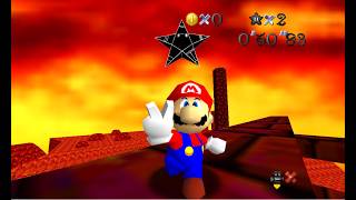 SM64 The Dark Stars  Hot Lava Ruins 1 STAR and Frosty Icicle Cave 1 STAR [upl. by Mahda]