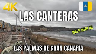 Discover Las Canteras A 4K Journey Through Gran Canarias Gem [upl. by Geilich930]