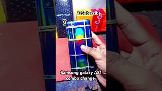 Samsung galaxy a31 Combo change technical10k121 subscribe like reels smartphone [upl. by Eronel]