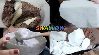 Full Swallow 🤤 mukbang drycrunch asmr [upl. by Wichman]