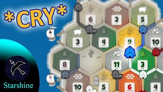 Road to Rank 1 That was MY WHEAT 🍞 ★ Catan Gameplay [upl. by Larimer]