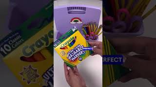 BACK TO SCHOOL ORGANIZATION  HOMEWORK CADDY momhacks schoolsupplies techneeds ipad [upl. by Tien]