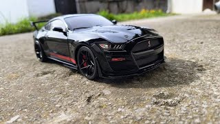 Shelby gt500 code red Solido 118 scale car model [upl. by Lleval]