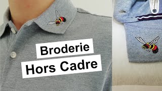 La broderie Hors Cadre  Vêtements et Accessoires [upl. by Dowling471]