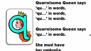 Quarrelsome Queen Letterland Full HD Song [upl. by Lamond537]