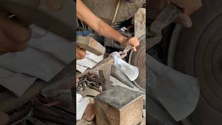 Rusty Pulaski Axe Head Restoration shorts shorts short subscribe shortsvideo shortsfeed short [upl. by Ellahcim]