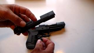 Walther P22 Catastrophic Failure of Gun while shooting [upl. by Butterworth]