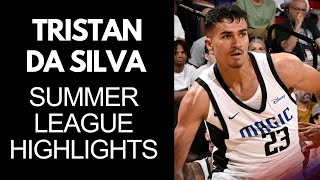 Best of Tristan da Silva 2024 NBA Summer League Highlights [upl. by Dnama]