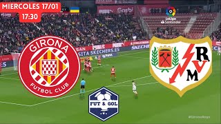 🔴GIRONA  RAYO VALLECANO EN VIVO  COPA DEL REY EN FUT AND GOL [upl. by Lissie]