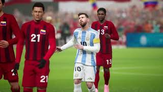 VENEZUELA Vs ARGENTINA Efootball 2025 Gameplay With Ps5 [upl. by Jallier]