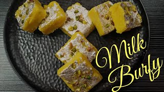 Milk Burfi  Quick and Easy Sweet Recipe Milk Powder Burfi  Burfi in 10 minutes [upl. by Tyson]