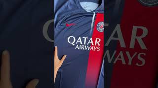 Unboxing the PSG 2324 home jersey [upl. by Nagy]