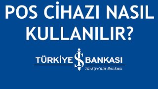 İş Bankası Pos Cihazı Nasıl Kullanılır [upl. by Spearing555]