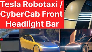 Tesla Robotaxi Laser Headlights CyberCab Home Screen [upl. by Efal]