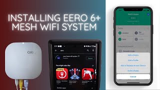 How to set up the EERO 6 Mesh WiFi System  EERO 6 Setup [upl. by Noyk]