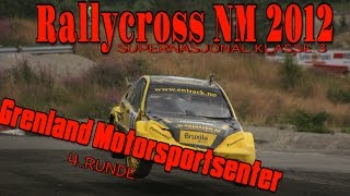 2012  Rallycross NM  4runde  Grenland [upl. by Orlantha]