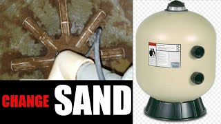 How To Change Sand in Your Pool Filter [upl. by Warfold]