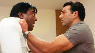 खुद के देश का कल्चर नहीं पता और खुद को नेता समझता हे  Sunny Deol Fight Scene  Indian [upl. by Nylsaj737]