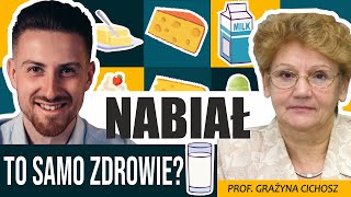 Nabiał jest zdrowy czy powoduje raka Co wybrać  twaróg czy ser żółty  prof Grażyna Cichosz [upl. by Redep]