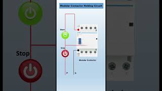 Modular Contactor Holding Circuit How to Hold Modular Contactorelectricalwiring modularcontactor [upl. by Eillek]